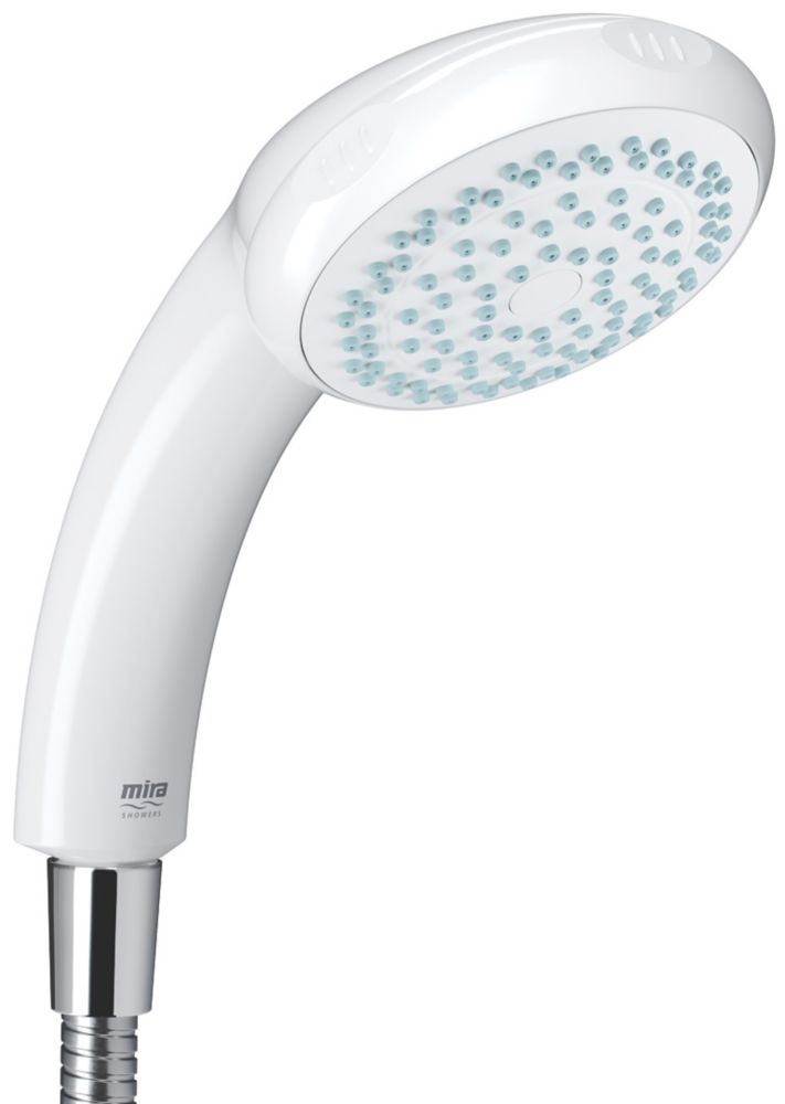 Image of Mira Logic Hand Shower White 98mm x 199mm 