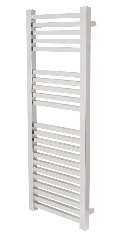 Image of Towelrads Square Bar Designer Towel Radiator 1200mm x 450mm Chrome 1146BTU 