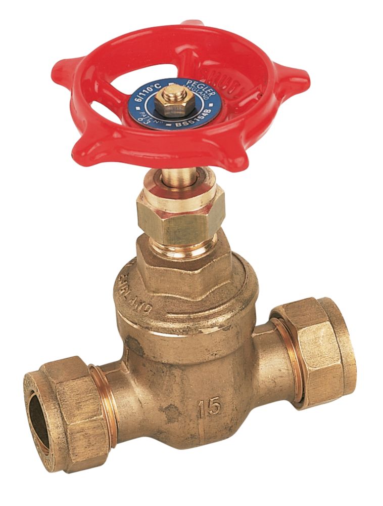 Image of Pegler Gate Valve 15mm 