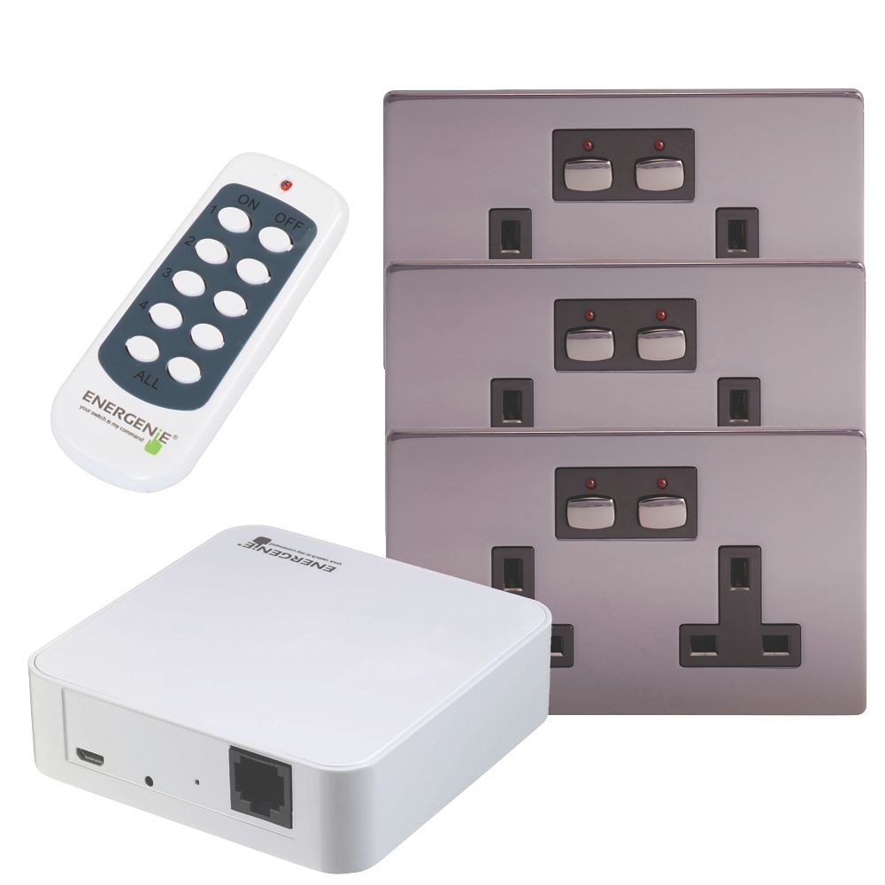 Image of Energenie -Gang MiHome Socket Bundle 