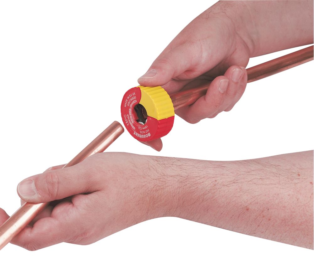 Image of Monument Tools Clamshell 22mm Automatic Copper Pipe Cutter 