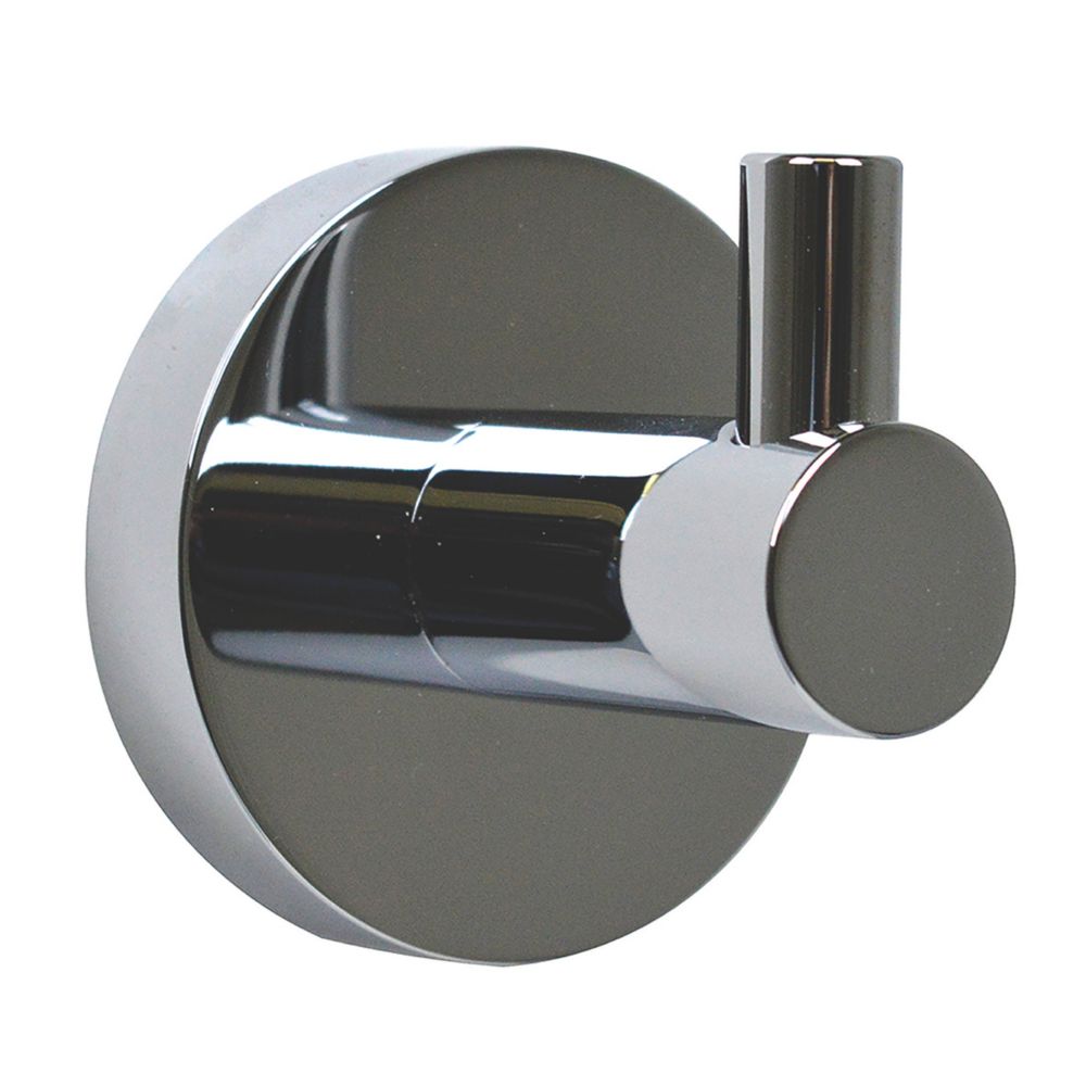 Image of Aqualux Perth Single Robe Hook Chrome 