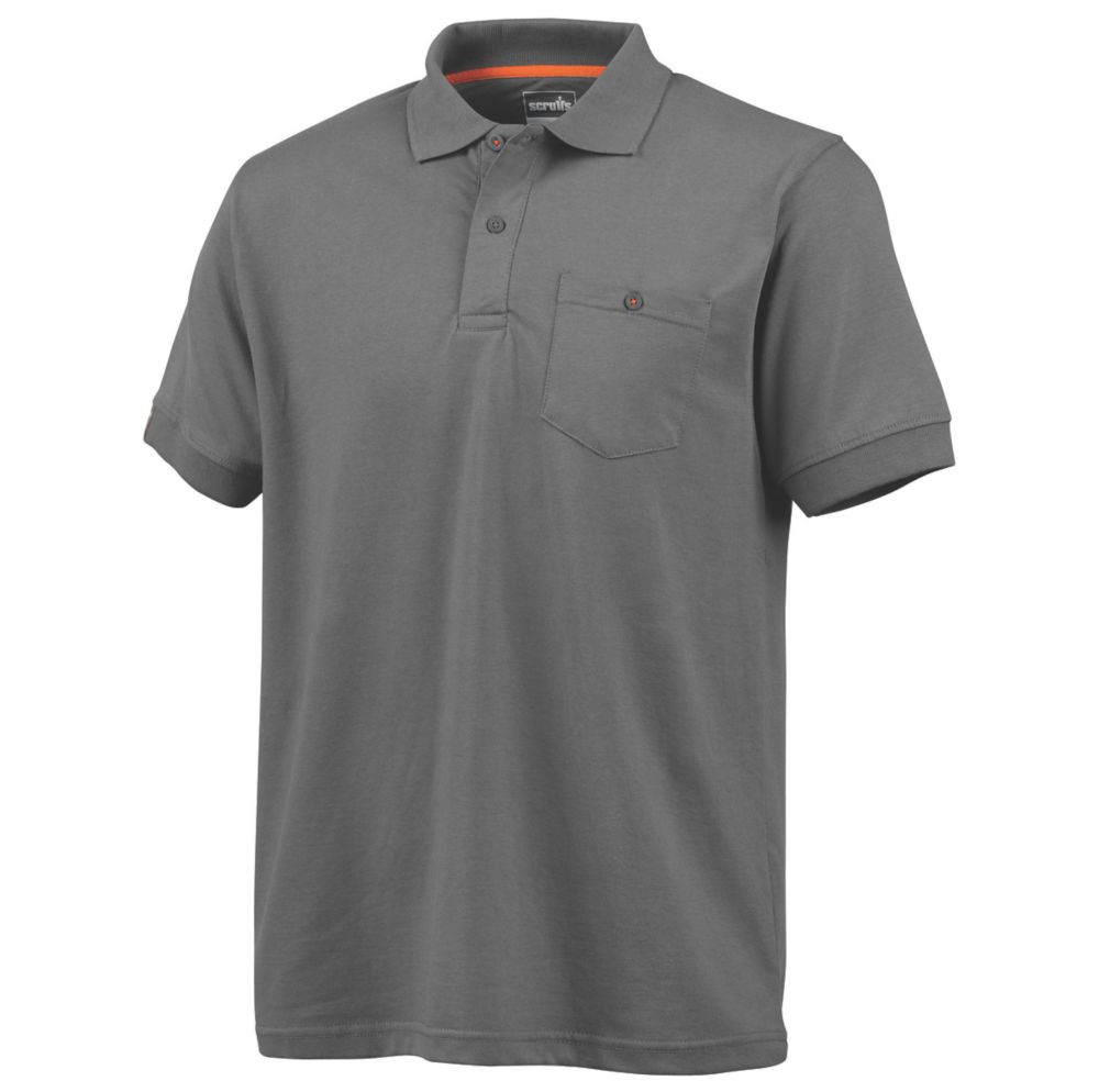 Image of Scruffs Worker Polo Graphite X Large 48" Chest 
