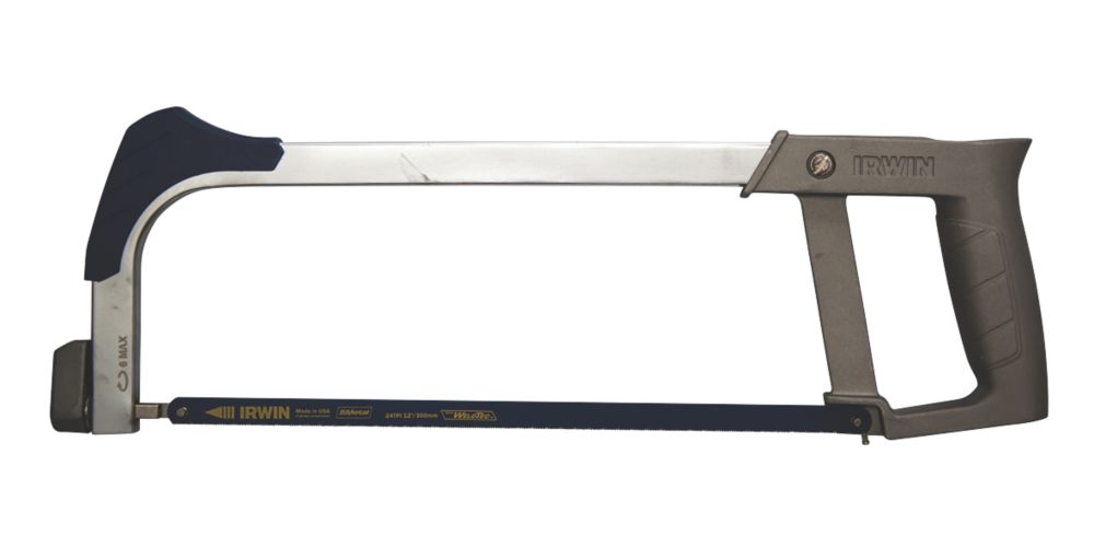 Image of Irwin 24tpi Wood/Metal/Plastic Tension Hacksaw 12" 