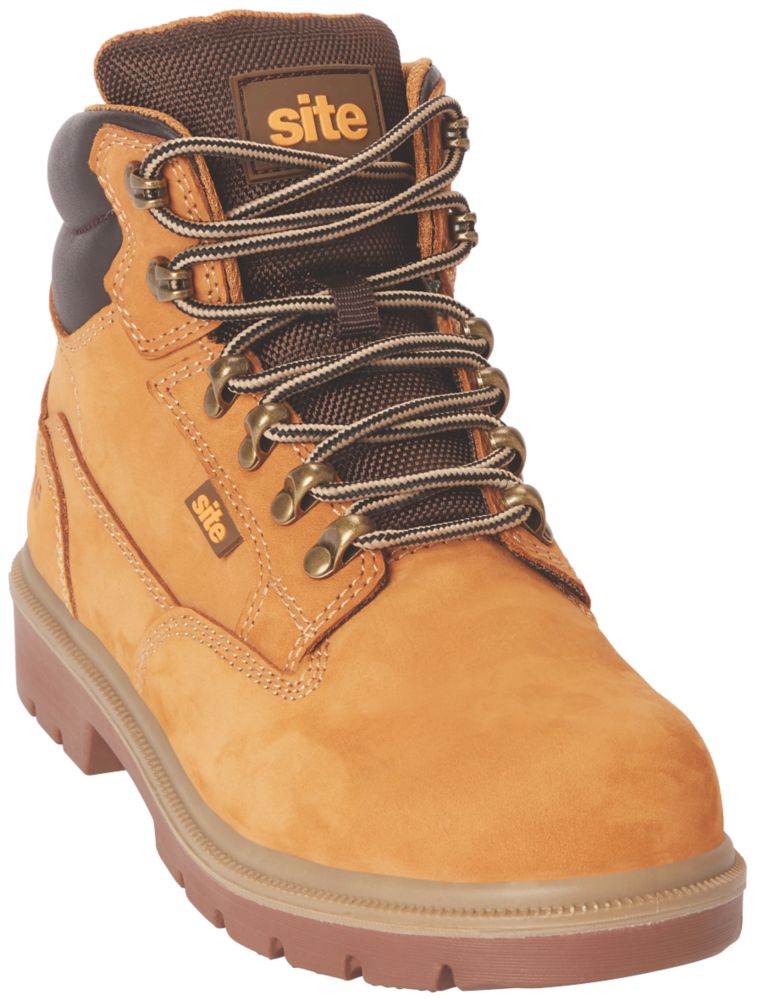 Image of Site Skarn Womens Safety Boots Honey Size 8 