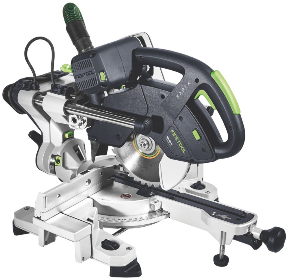 Image of Festool 561693 216mm Electric Double-Bevel Sliding Mitre Saw 110V 