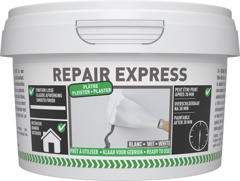 Image of Soudal Repair Express Plaster Filler White 250ml 