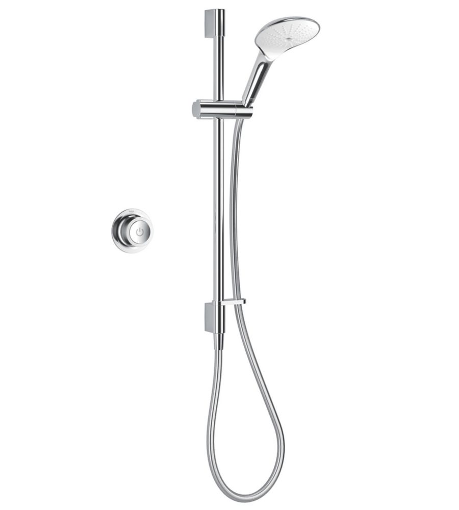 Image of Mira Mode HP/Combi Rear-Fed Chrome Thermostatic Digital Mixer Shower 