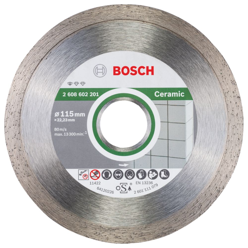 Image of Bosch Tile Diamond Disc 115mm x 22.23mm 