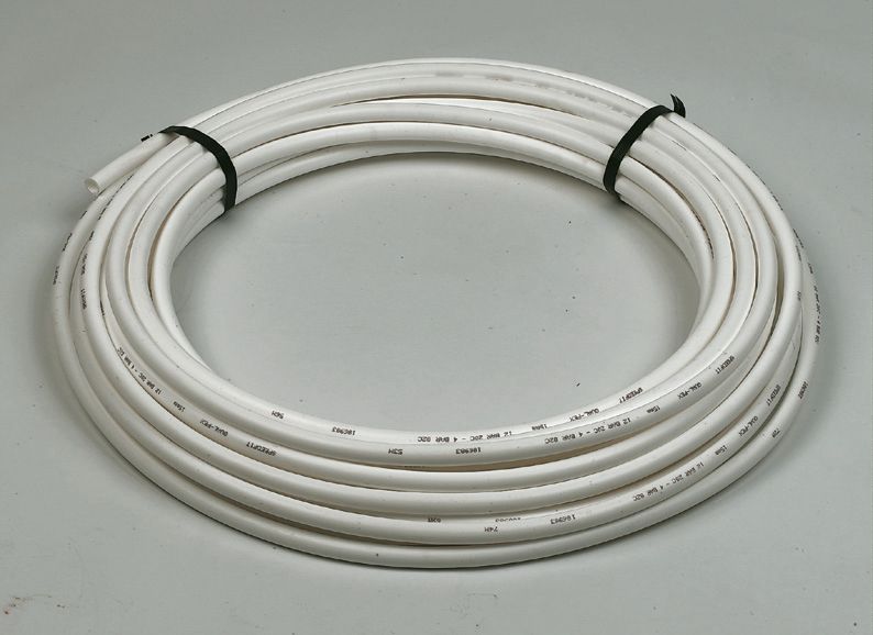 Image of JG Speedfit 22BPEX-25C Polybutylene Barrier Coil Pipe 22mm x 25m White 