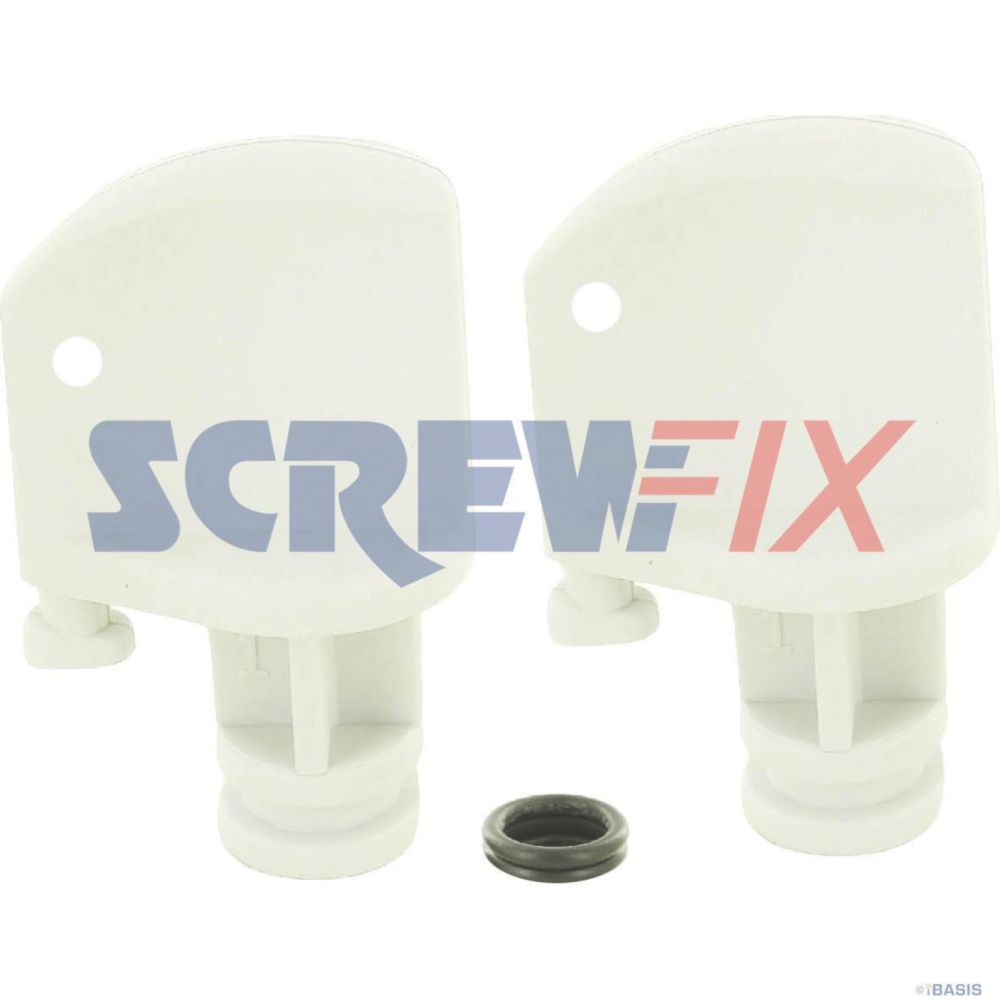 Image of Baxi 7661801 FLUE CAP KIT INC SEALS 