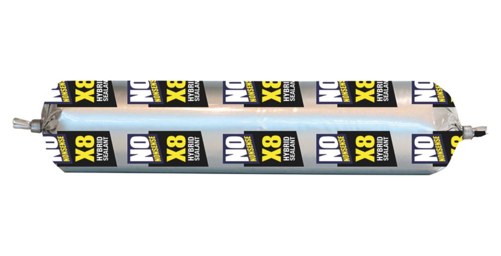 Image of No Nonsense X8 Hybrid Sealant & Adhesive Black 400ml 