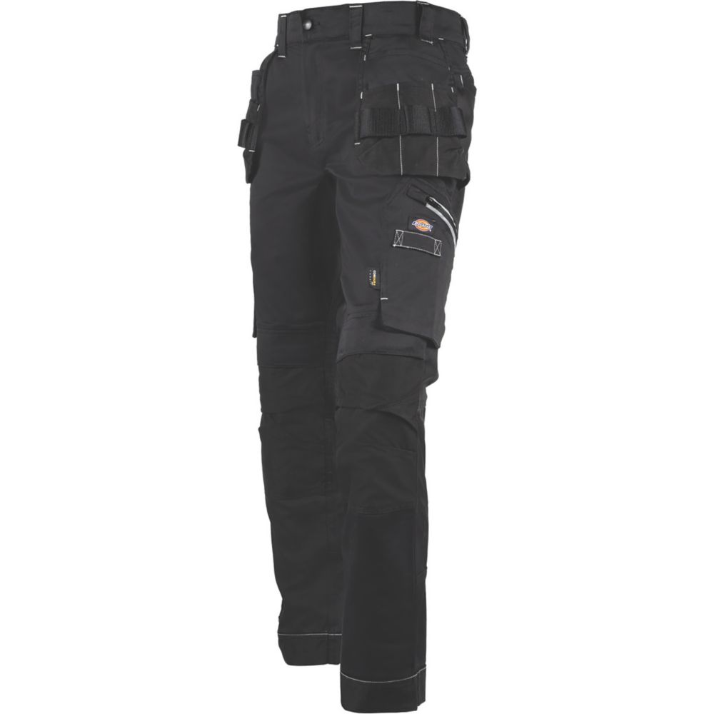 Image of Dickies Holster Universal FLEX Trousers Black 32" W 30" L 