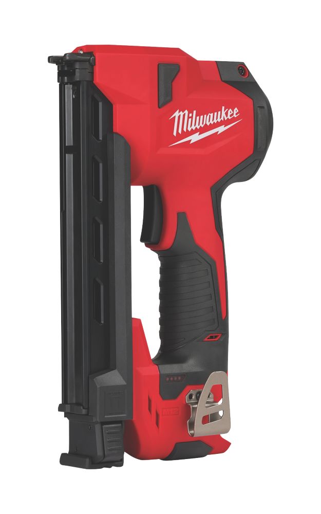 Image of Milwaukee M12BCST-0 25.4mm 12V Li-Ion RedLithium First Fix Cordless Cable Tacker - Bare 