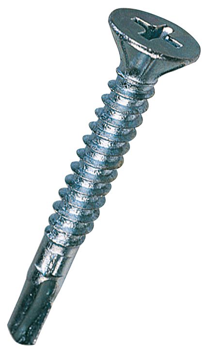 Image of Easydrive Phillips Double-Countersunk Self-Drilling Wing Screws 5.5mm x 60mm 100 Pack 