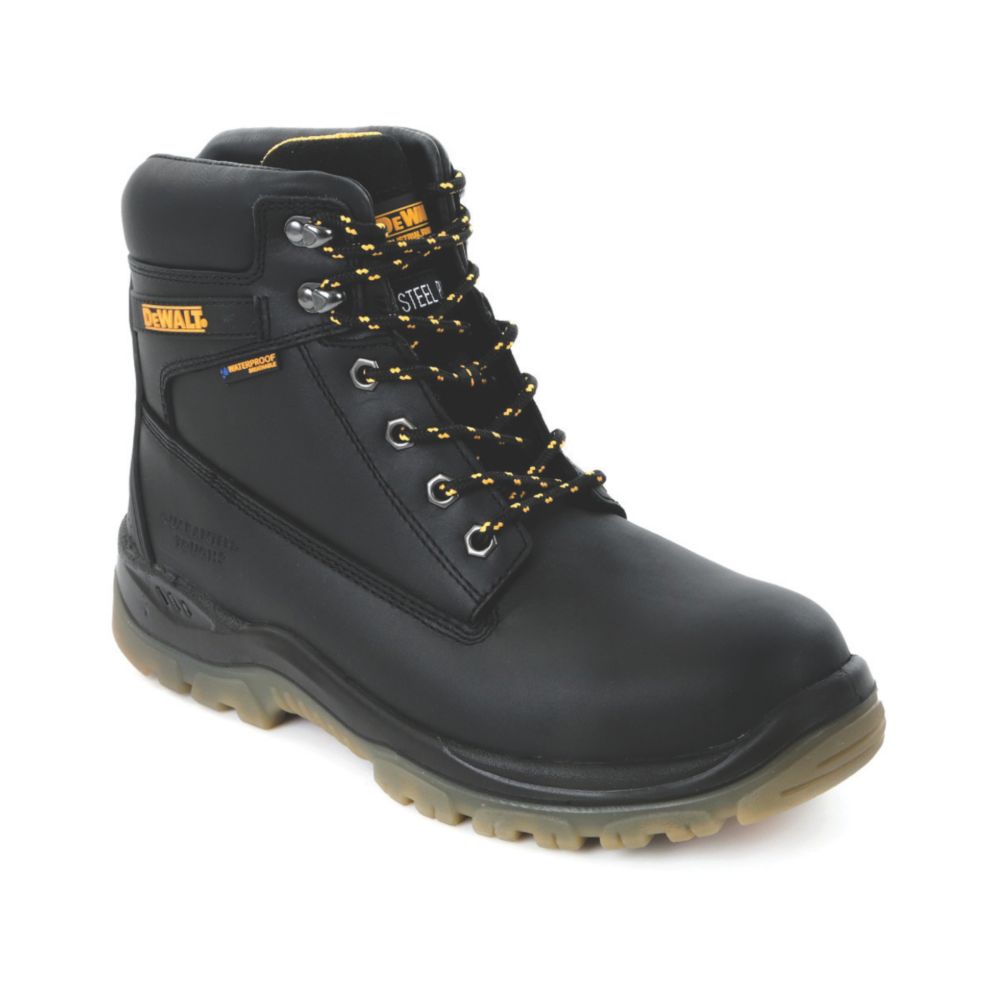 Image of DeWalt Titanium Safety Boots Black Size 5 