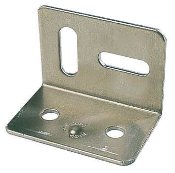 Image of Stretcher Plates Zinc-Plated 38mm x 28mm x 25mm 10 Pack 