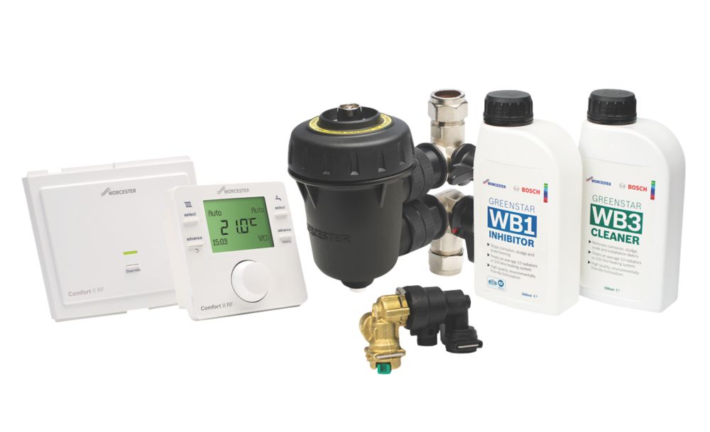 Image of Worcester Bosch Greenstar 2-Channel Wireless Heating System Care Pack 