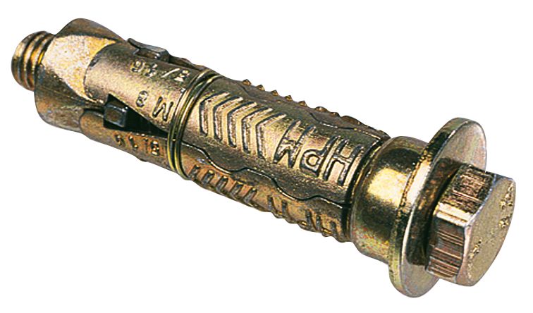 Image of Easyfix Bolt Type Shield Anchors M10 x 68mm 5 Pack 