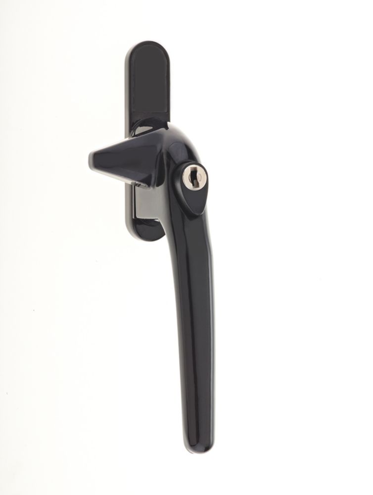 Image of Mila RM Cockspur RH Window Handle Black 