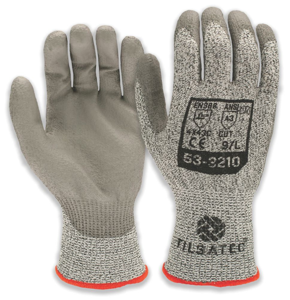 Image of Tilsatec 53-3210 Gloves Grey/Grey X Large 