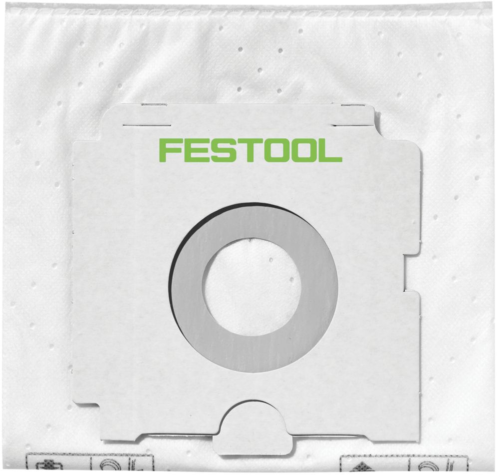 Image of Festool Self-Clean Filter Bags 5 Pack 