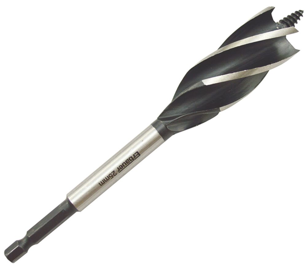 Image of Erbauer Auger Wood Drill Bit 165mm x 25mm 