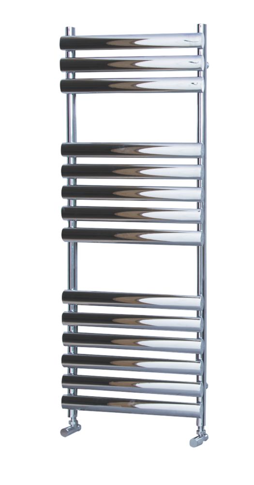 Image of Towelrads Dorney Designer Towel Radiator 1200mm x 500mm Chrome 1221BTU 