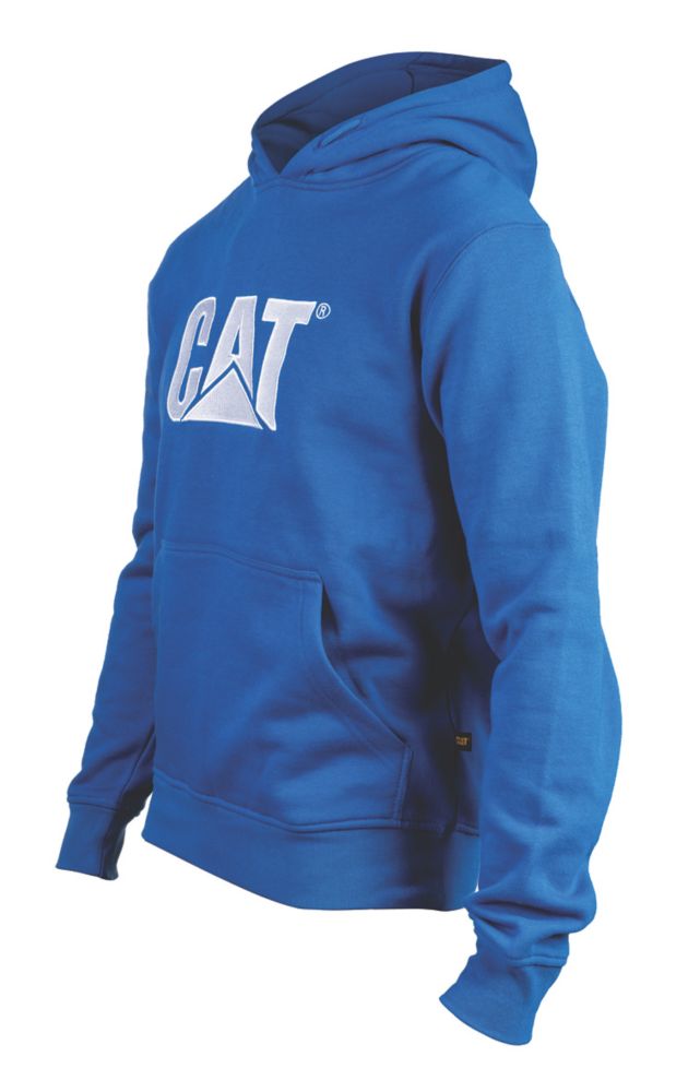 Image of CAT Trademark Hooded Sweatshirt Memphis Blue Medium 38-40" Chest 