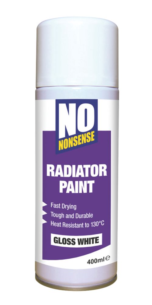 Image of No Nonsense Radiator Spray Paint Gloss 400ml 