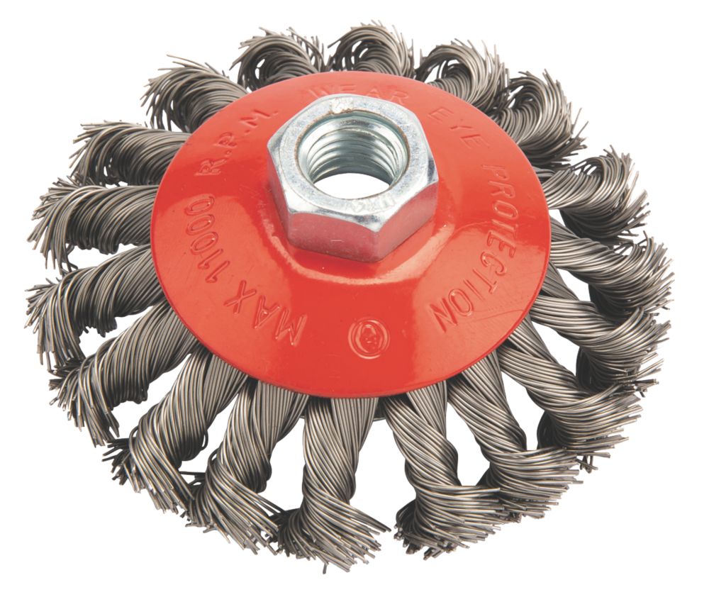 Image of Twisted Knot Wire Brush 100mm 