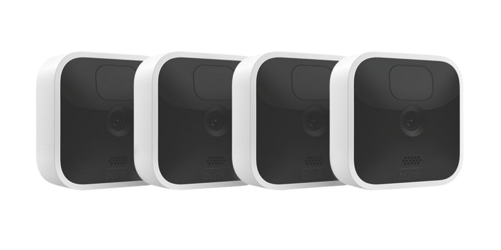 Image of Blink Indoor White Wireless Smart Camera Kit & 4 1080p Indoor Cameras 