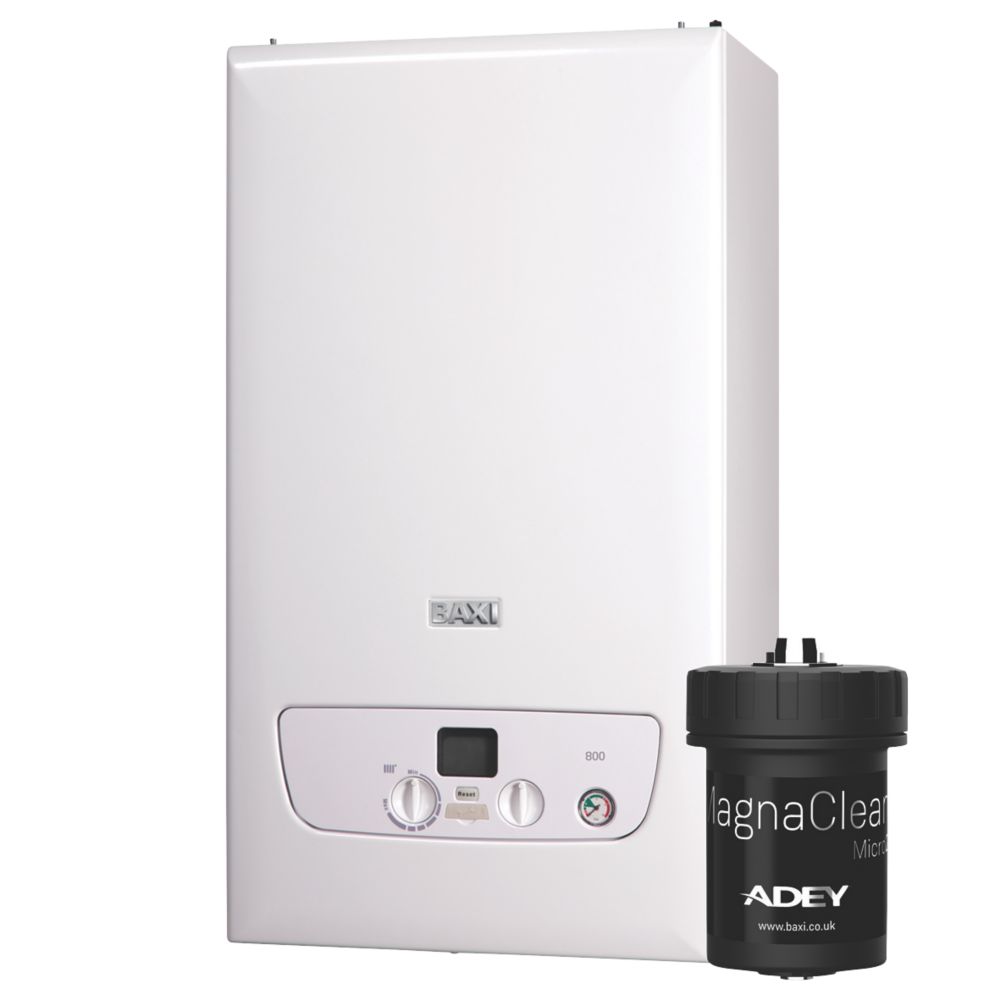 Image of Baxi 824 Gas System Boiler White 