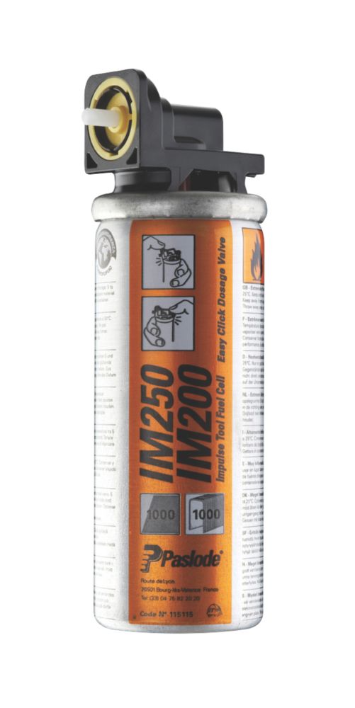 Image of Paslode Finishing Nail Gun Gas Fuel Cells 2 Pack 