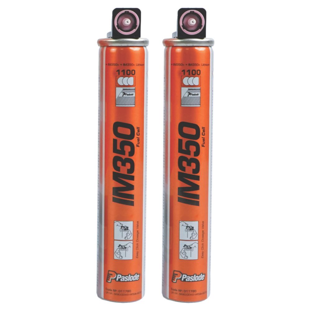 Image of Paslode Framing Nail Gun Gas Fuel Cells 2 Pack 