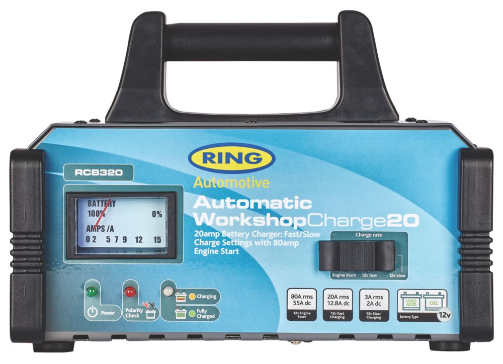 Image of Ring RCB320 20A Automatic Battery Charger 12V 