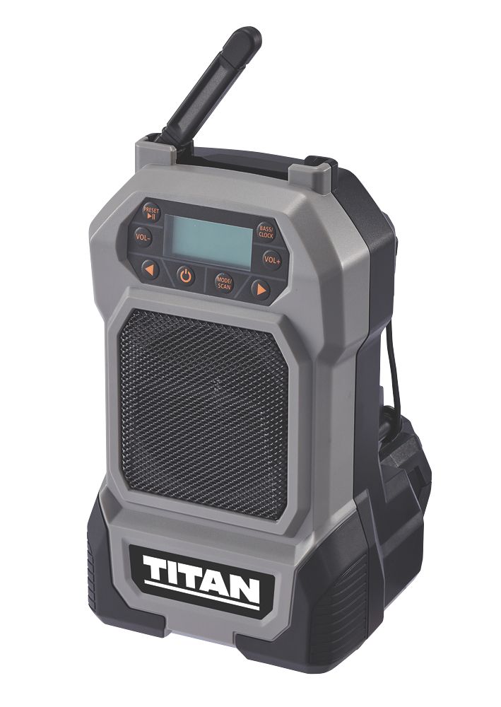 Image of Titan TTI918RDI 18V Li-Ion TXP DAB / FM Site Radio - Bare 