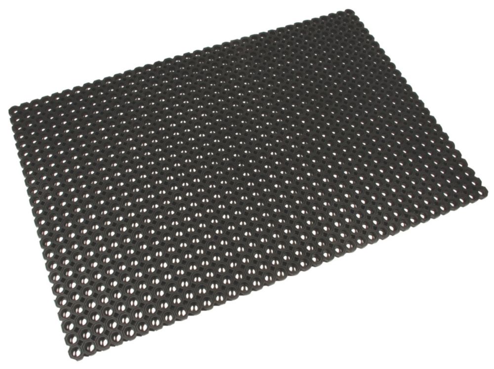 Image of COBA Europe Ringmat Entrance Mat Black 1.5m x 1m x 23mm 