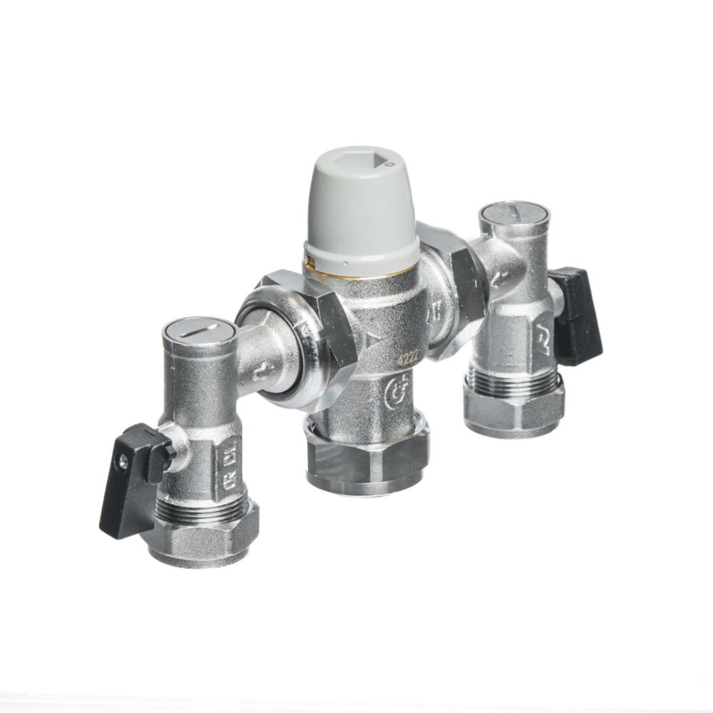 Image of Flomasta CA-100828 Thermostatic Mixing Valve 22mm 