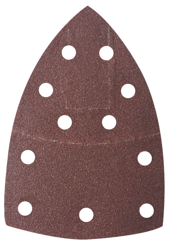 Image of Sanding Sheet Punched 150mm x 100mm 80 Grit 5 Pack 