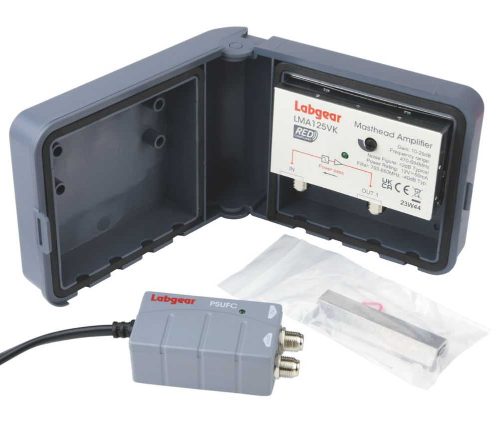 Image of Labgear KIT125VK 1-Way Masthead Amplifier Kit 