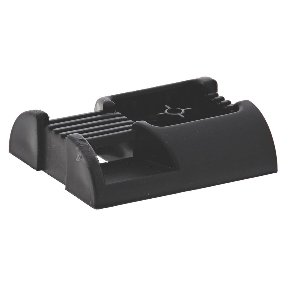 Image of Spit Pulsa Clip-Elec Cable Tie Base Black 37mm x 32mm 100 Pack 