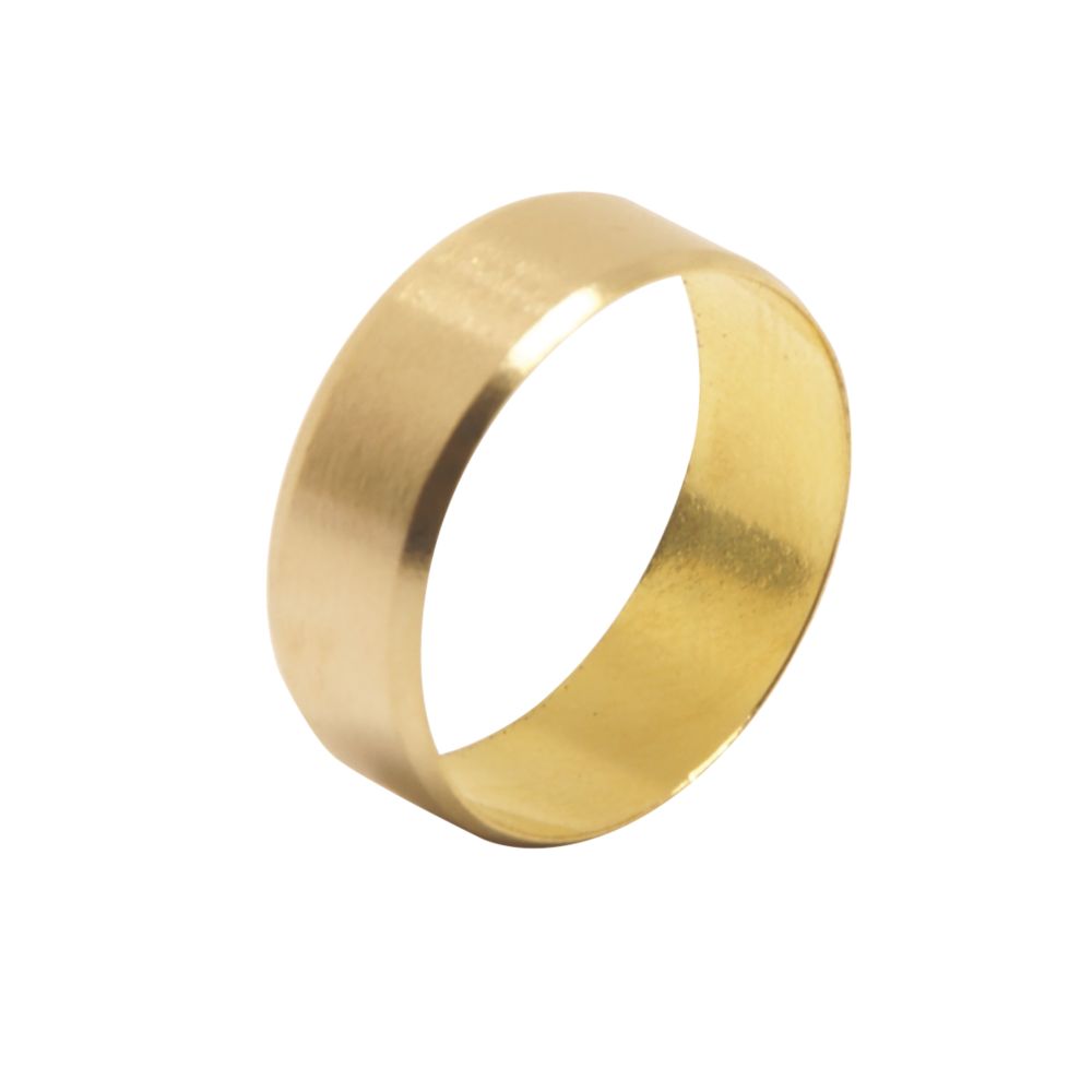 Image of Pegler PX103 Brass Compression Olives 15mm 10 Pack 