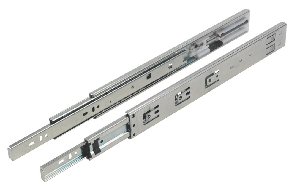 Image of Soft-Close Ball Bearing Drawer Slides 350mm 2 Pack 