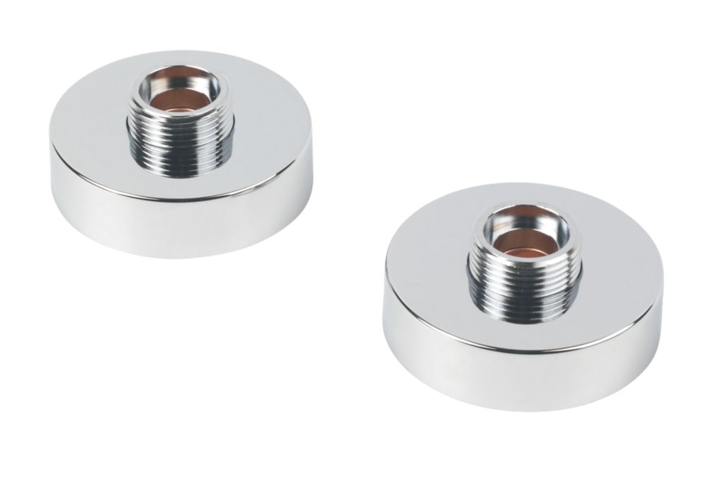 Image of Bristan Bar Valve Wall Mount 10 Fixing Kit Chrome 