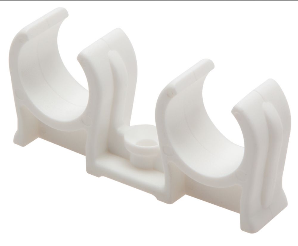Image of Talon 22mm Double Snap-On Pipe Clip 10 Pack 