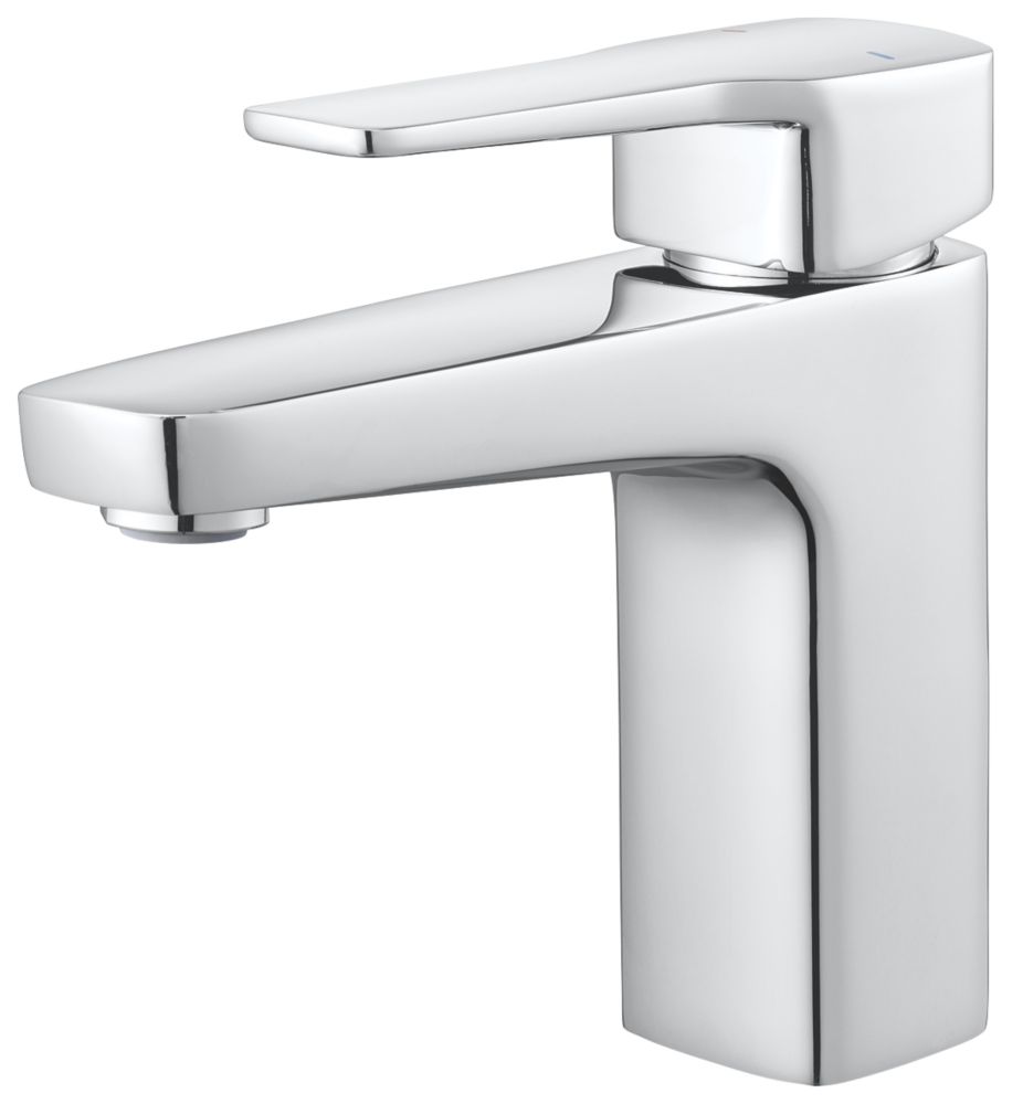 Image of Swirl Swindale Basin Mixer Silver 