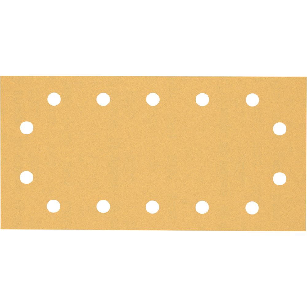 Image of Bosch Expert C470 Sanding Sheets 14-Hole Punched 230mm x 115mm 120 Grit 50 Pack 