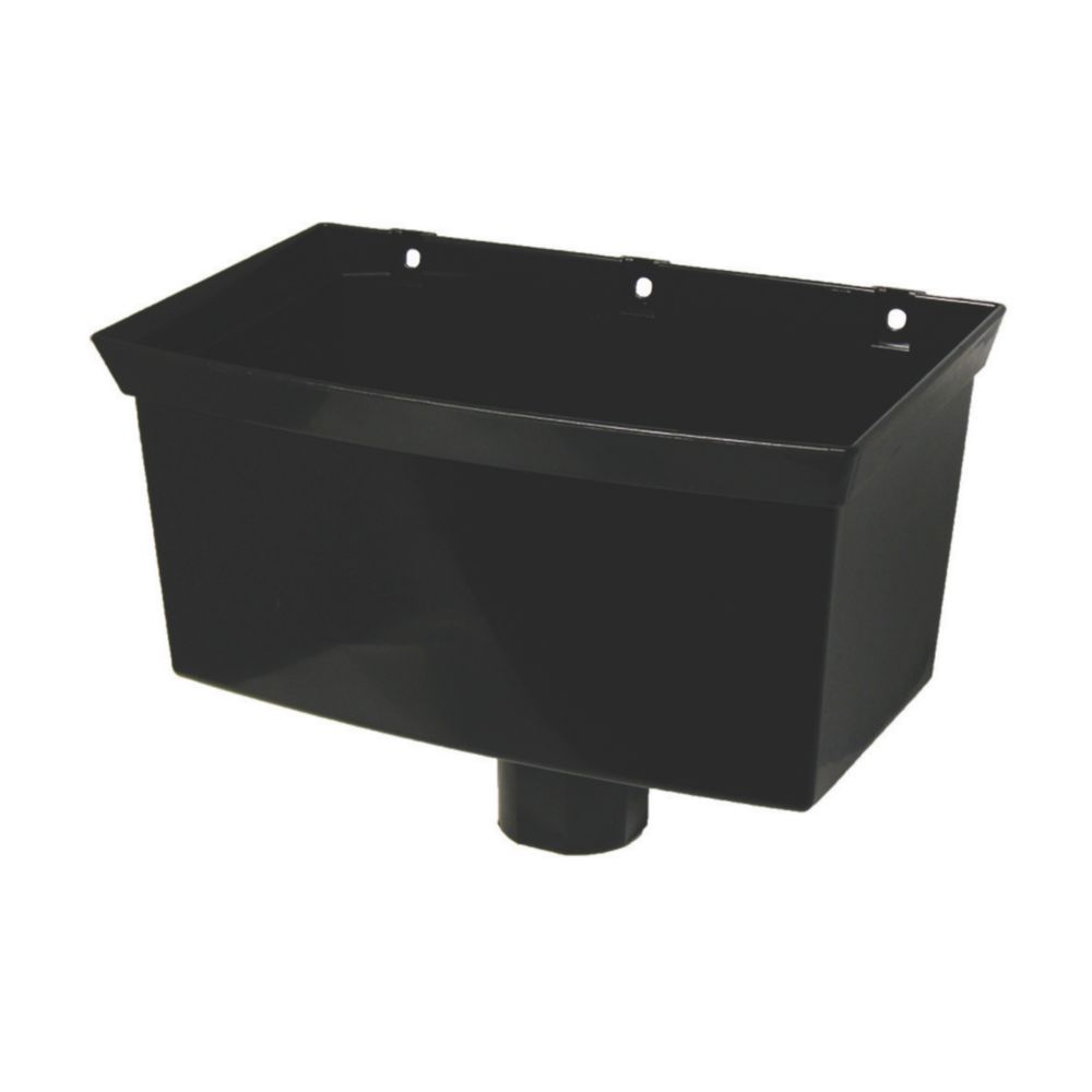 Image of FloPlast Universal Hopper 65-68mm Black 