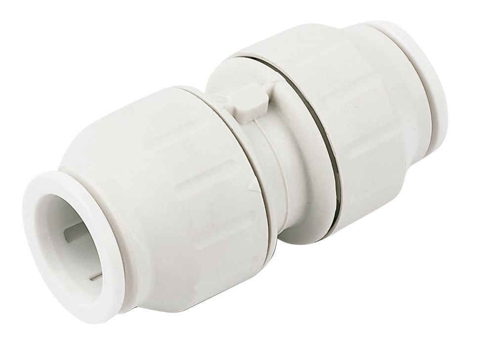 Image of JG Speedfit Plastic Push-Fit Equal Coupler 22mm 